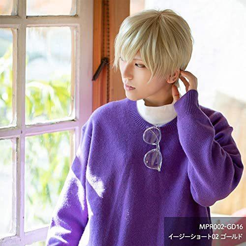 優先配送 メンズアクセサリー クラッセ イージーショート02 メンズ フルウィッグ ウィッグ 男装 ショート 短髪 自然 耐熱 男女兼用 ウィッグネット付き ゴールド Www Threeriversofs Com