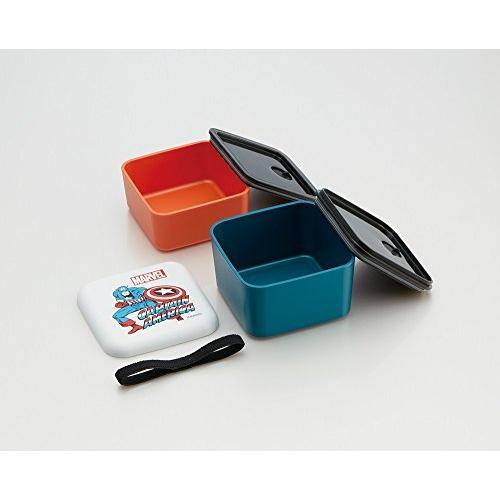 世界の人気ブランド スケーター シンプル ランチボックス 600ml 2段 弁当箱 角形 スパイダーマン Slbws6 Shipsctc Org