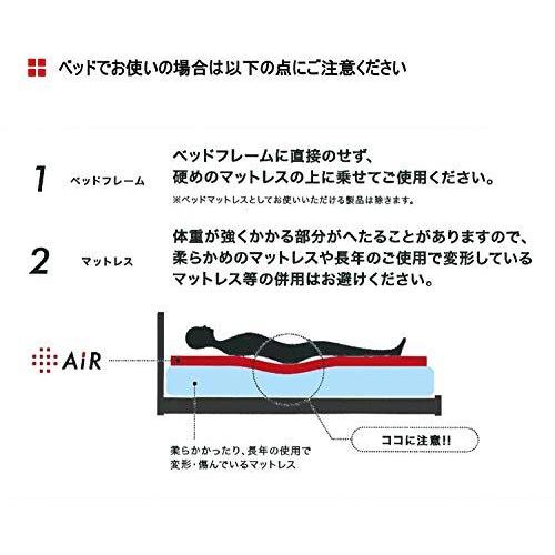 西川 自然な寝 エアー Si マットレス マットレス 硬さハード シングル 高反発 厚み9cm 硬さハード 睡眠時の体幹をサポートする特殊立体クロススリット構造 体圧分散 自然な寝 S Fnサービス