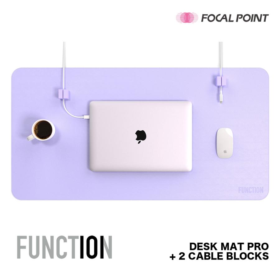 FUNCTION101 DESK MAT PRO+CABLE BLOCK×2 デスクマットプロ マウスパッド マグネット コードホルダー ケーブルオーガナイザー | 