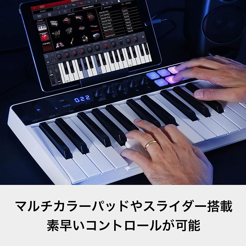 MIDIキーボード IK Multimedia iRig Keys I/O 25鍵 標準鍵盤モデル 