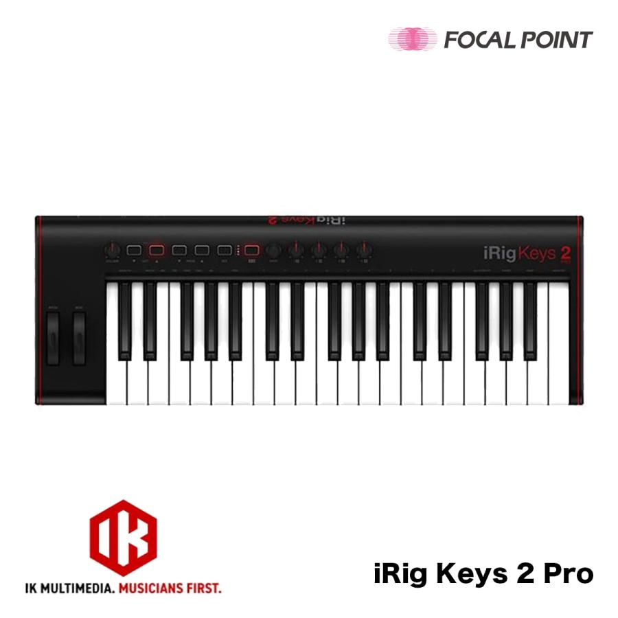MIDIキーボード IK Multimedia iRig Keys 2 Pro 37鍵 フルサイズ MIDI USB パッド  :IKM-OT-000084:FOCAL POINT DIRECT - 通販 - Yahoo!ショッピング