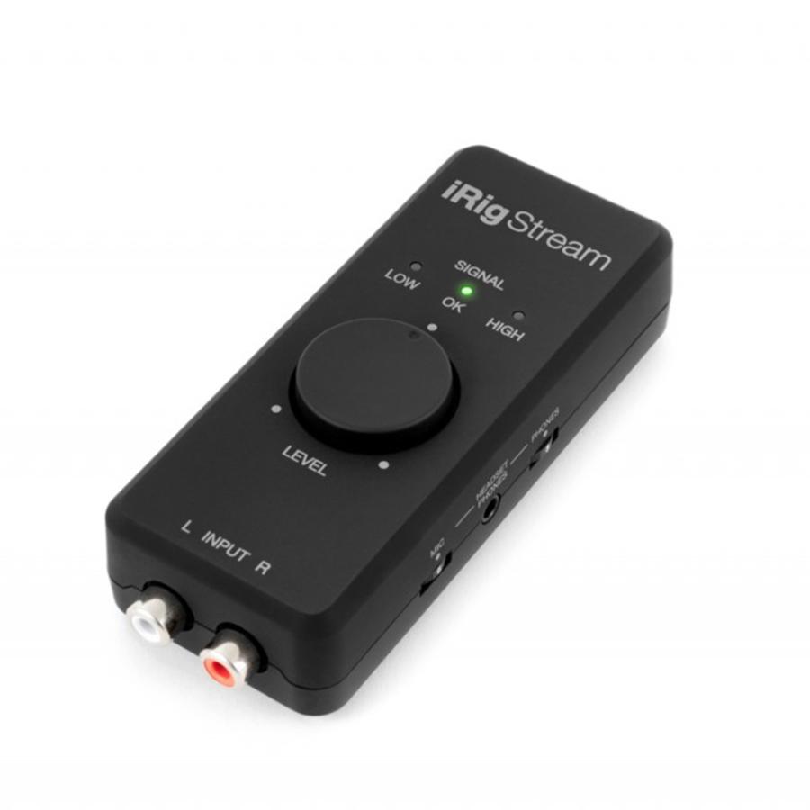 IRIG STREAM アイリグ ストリーム 配信用 オーディオインターフェース IK Multimedia IK Multimedia iRig Stream アイリグ ストリーム