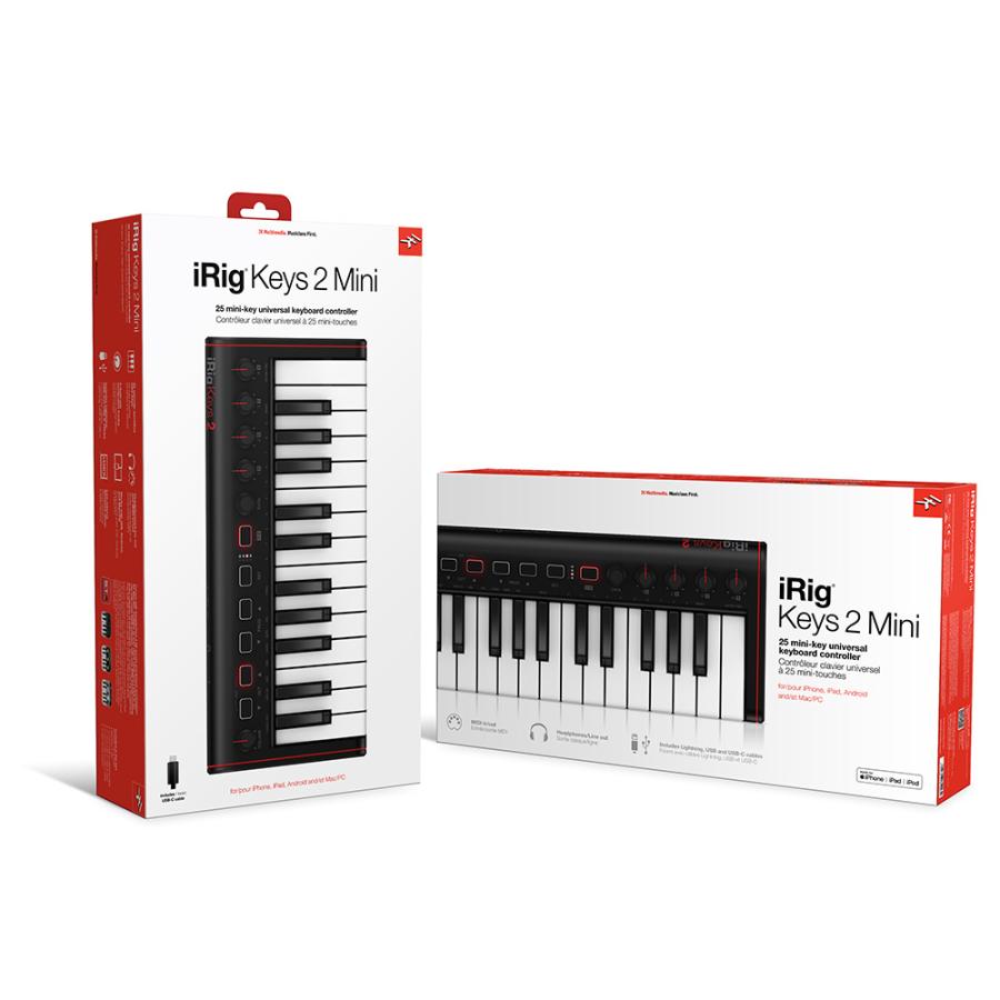 【新品未開封】IK Multimedia iRig Keys2 IK Multimedia MIDIキーボード IK Multimedia iRig Keys 2 Mini