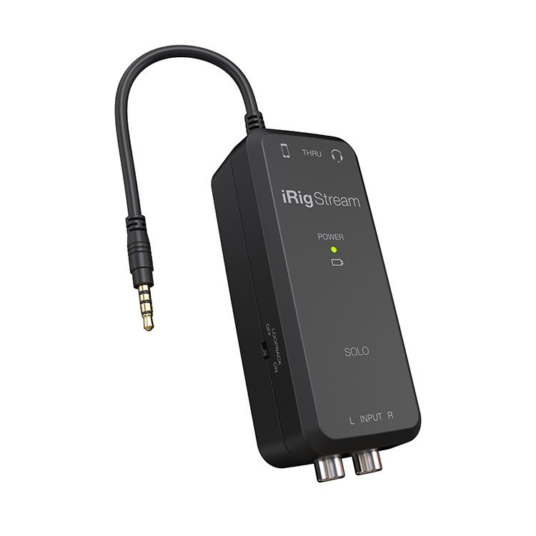IK Multimedia iRig Stream Solo オーディオ ストリーミング : ikm-ot 