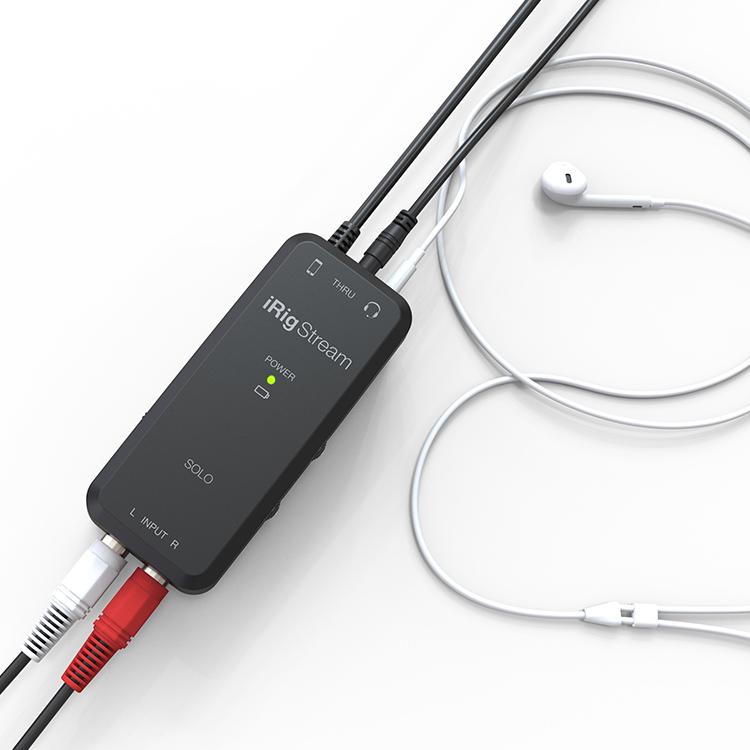 IK Multimedia iRig Stream Solo オーディオ ストリーミング