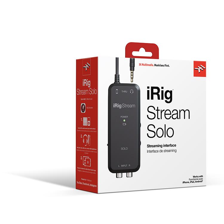 IK Multimedia iRig Stream Solo オーディオ ストリーミング : ikm-ot 