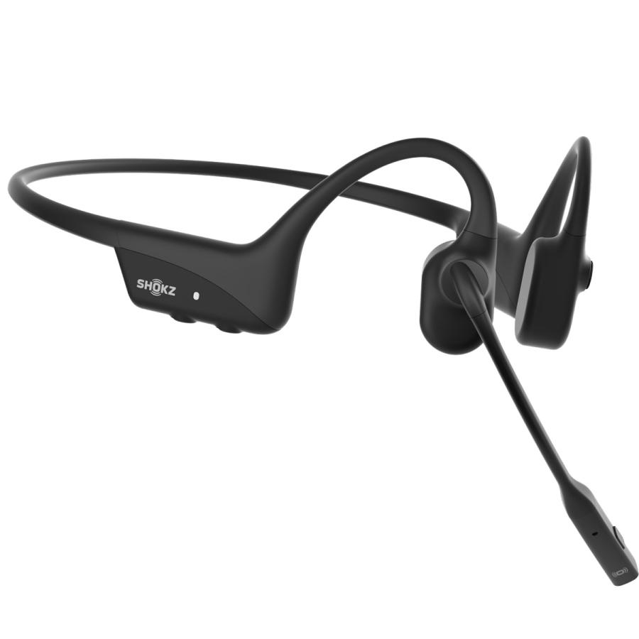 Shokz OpenComm2 ショックス オープンコムツー ブラック テレワーク 骨伝導ヘッドセット ワイヤレス イヤホン  Bluetooth 5.1 在宅 ビデオ会議｜focalpoint｜03