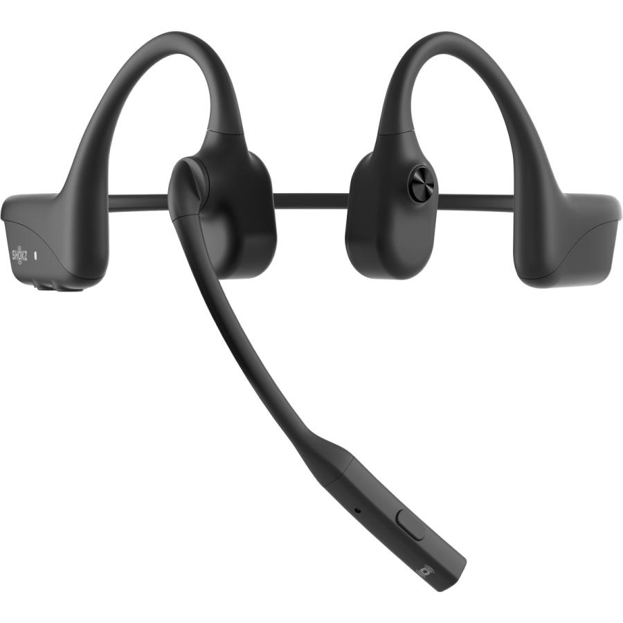 Shokz OpenComm2 ショックス オープンコムツー ブラック テレワーク 骨伝導ヘッドセット ワイヤレス イヤホン  Bluetooth 5.1 在宅 ビデオ会議｜focalpoint｜05