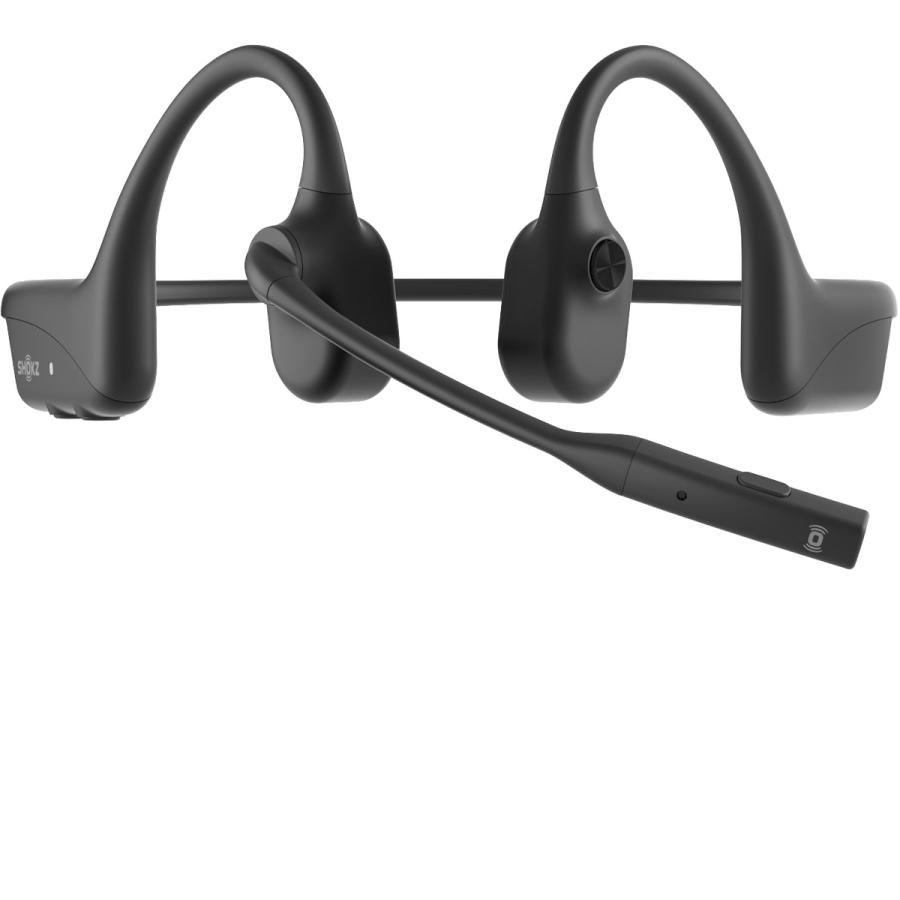 Shokz OpenComm2 ショックス オープンコムツー ブラック テレワーク 骨伝導ヘッドセット ワイヤレス イヤホン  Bluetooth 5.1 在宅 ビデオ会議｜focalpoint｜06