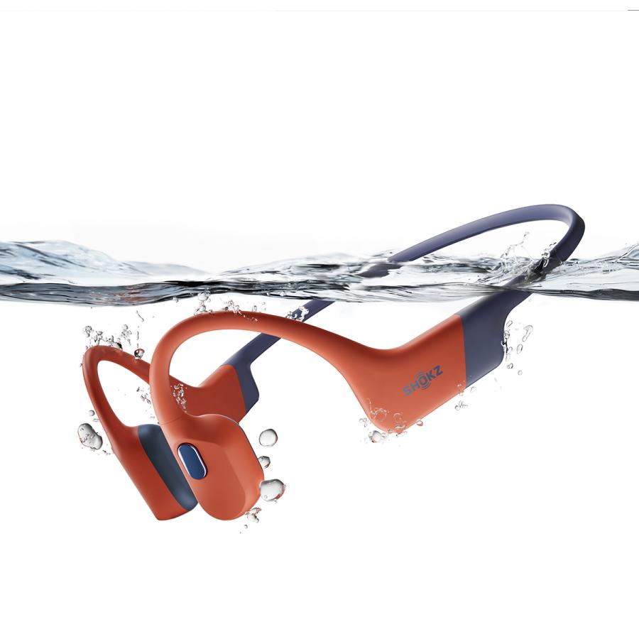 Shokz OpenSwim Pro ショックス オープンスイムプロ 骨伝導 イヤホン　オーディオプレイヤー 防塵防水 ワイヤレス 32GB ストレージ  水泳 防水 ジョギング 登山｜focalpoint｜05