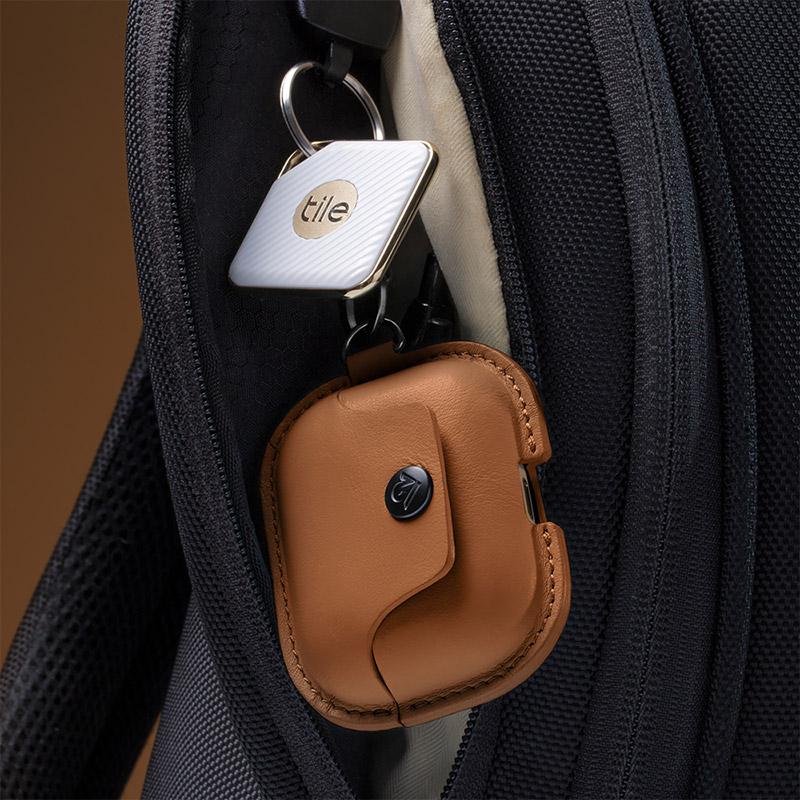 AirPods Proケース Twelve South AirSnap Pro 本革 イヤホン