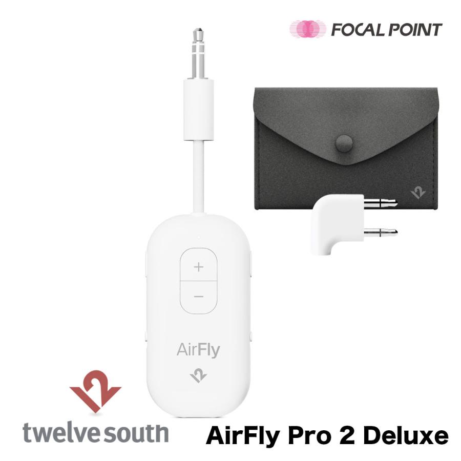 AirFly Pro 2 Deluxe トゥエルブサウス Bluetooth接続オーディオトランスミッター/レシーバー | 