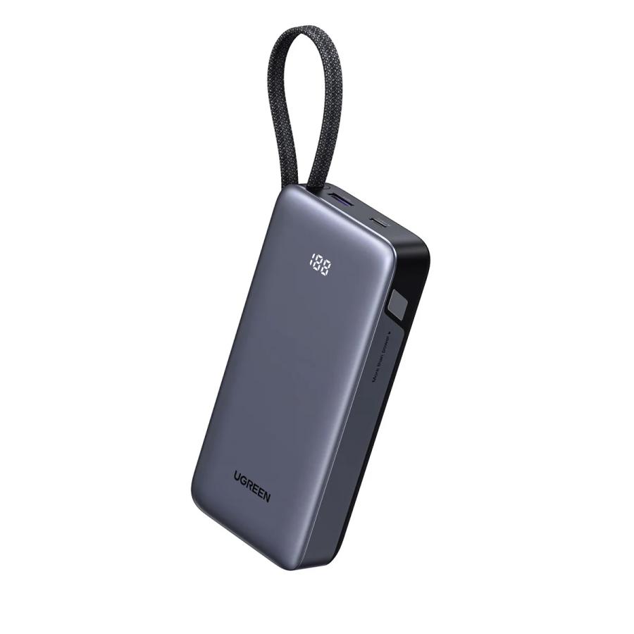 UGREEN UGREEN 20000mAhケーブル内蔵モバイルバッテリー 55988B