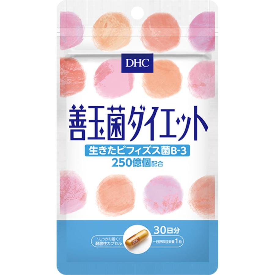 DHC 善玉菌ダイエット 30日分 30粒 サプリメント 4個｜focus-online-store｜04