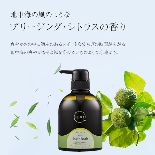 アマトラ クゥオ ヘアバス es シャンプー 400ml Amatora QUO｜focus-online-store｜03