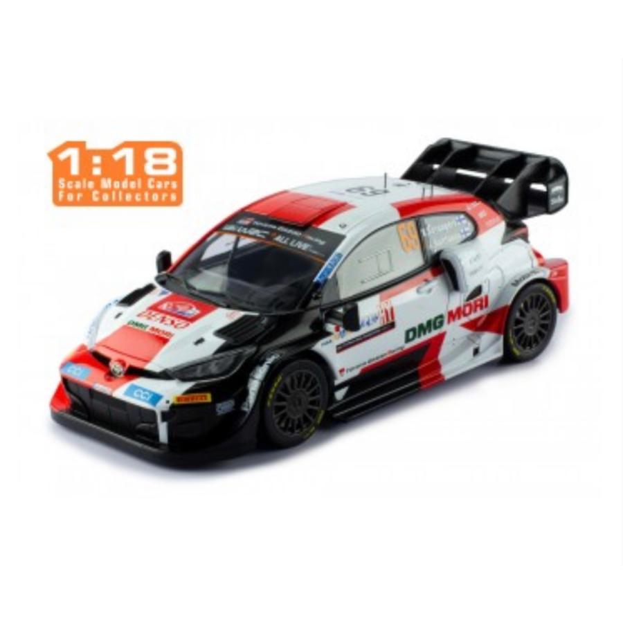 Modèle Réduit Toyota Yaris Rally1 Hybrid #69 Safari Kenya 2024 - Échelle 1/18, IXOMODELS
