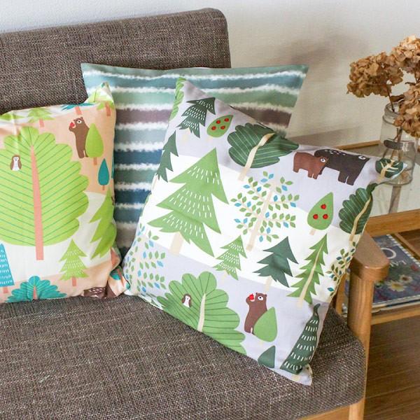 クッションカバー 45 45cm リビング リラックス インテリア モダン カジュアル おしゃれ インテリア 西海岸 M便 1