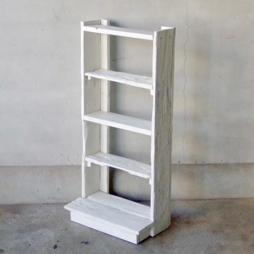 シェルフ 木製 おしゃれ 北欧 オープンシェルフ ホワイト 白