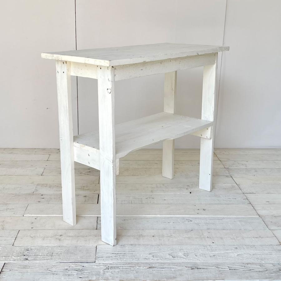 コンソールテーブル おしゃれ 白 ホワイト 玄関 スリム 完成品