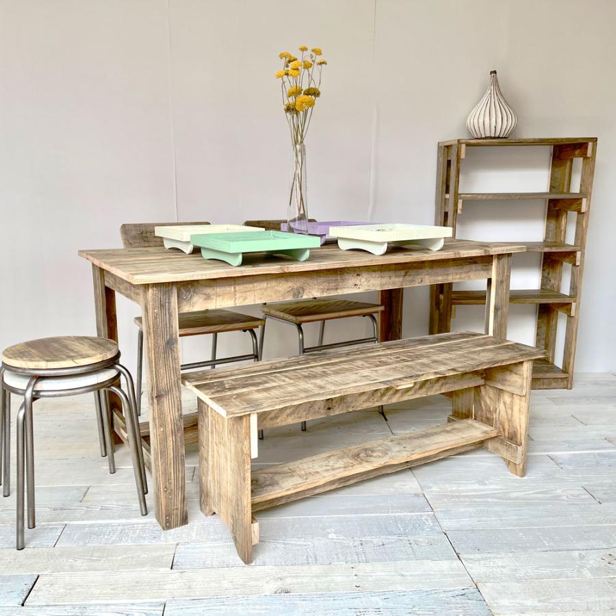 ダイニングテーブル 4人用 おしゃれ 140 北欧 高さ72cm ハンドメイド