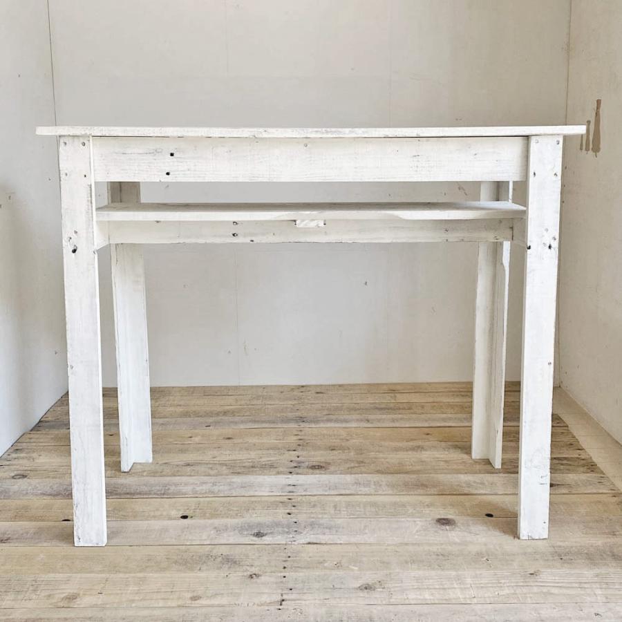 カウンターテーブル キッチンカウンター 高さ90cm 幅110cm 白 カウンターテーブル キッチンカウンター 高さ90cm 幅110cm 白