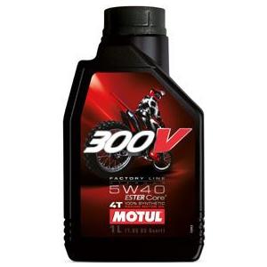 MOTUL（モチュール） 300V Factory Line Off Road 5W40 1L バイク用100%化学合成オイル (正規品)｜foglio