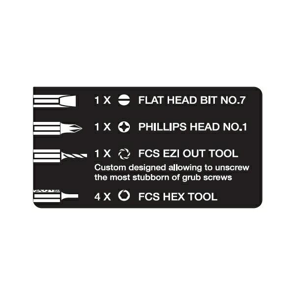 FCS エフシーエス RATCHET TOOL PACK ラチェットツール FCS2 Futures