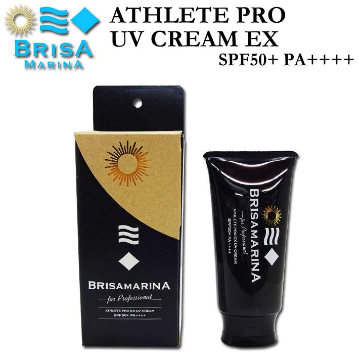 BRISA MARINA ブリサマリーナ 日焼け止め 全身 顔 サンケア ウォータープルーフ 日焼止め アスリートプロUVクリーム 5 ウォータープルーフ SPF50+ PA++++（Yahoo!・follows）