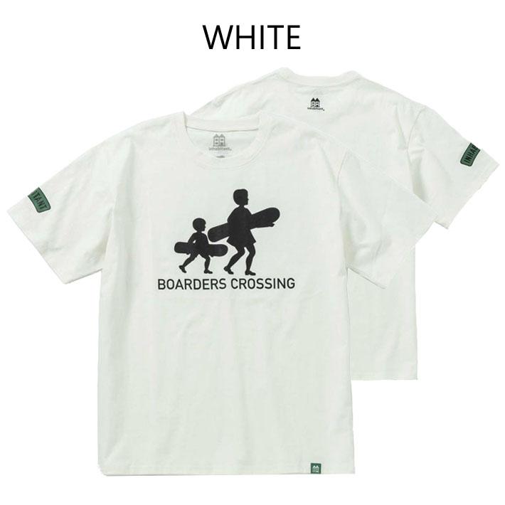 24-25 インハビタント inhabitant Tシャツ メンズ レディース Boarders Crossing T-shirts ISM24LS11 Tシャツ 半袖 ロゴ スノーボード スケボー｜follows｜09