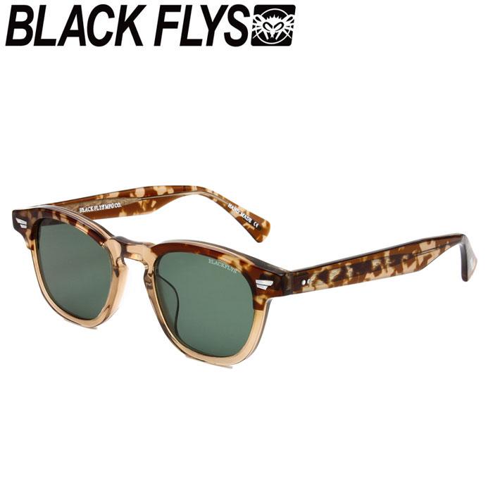 BLACK FLYS ブラックフライ サングラス [BF-1324-04] FLY NOAM フライ ノーム [HAVANA CLEAR／BEIGE GREEN]  ジャパンフィット BLACK FLYS（ブラックフライ） サングラス BF-1324-04 FLY NOAM フライ