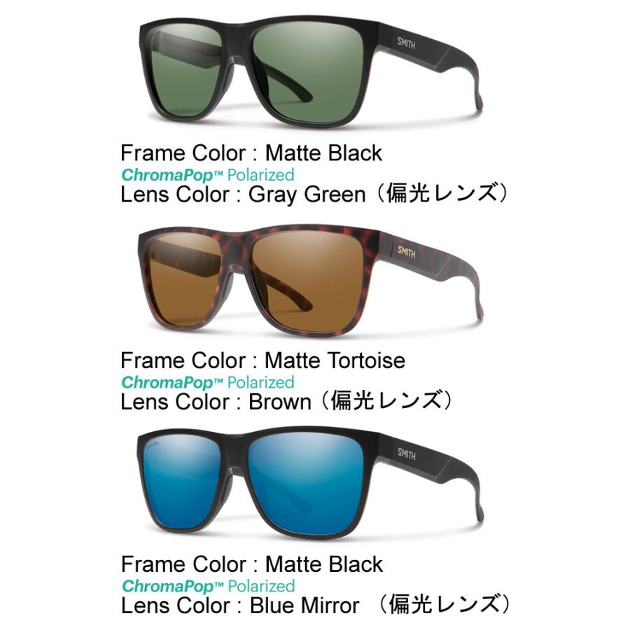 SMITH スミス サングラス [Lowdown XL2 ローダウン エックスエルツー] 偏光レンズ 偏光 クロマポップ Chromapop Polarized 釣り フィッシング アウトドア｜follows｜02