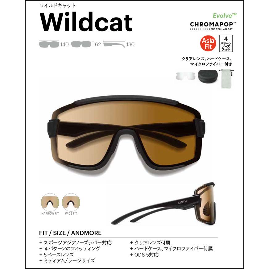 SMITH WILDCAT Asian Fit 調光レンズ SMITH（スミス） サングラス Wildcat ワイルドキャット Asia Fit