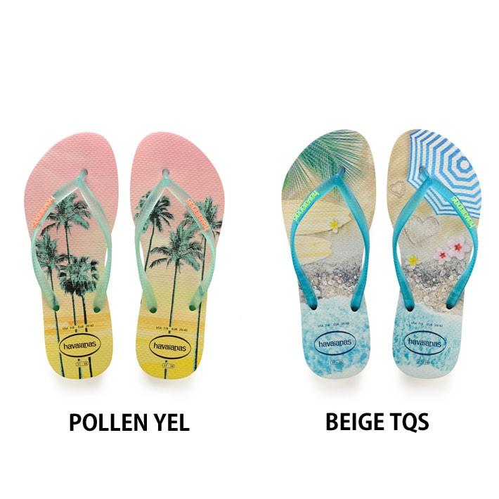 在庫限りfollows特別価格 Havaianas ハワイアナス ビーチサンダル レディース Slim スリム 19 Follows 通販 Paypayモール