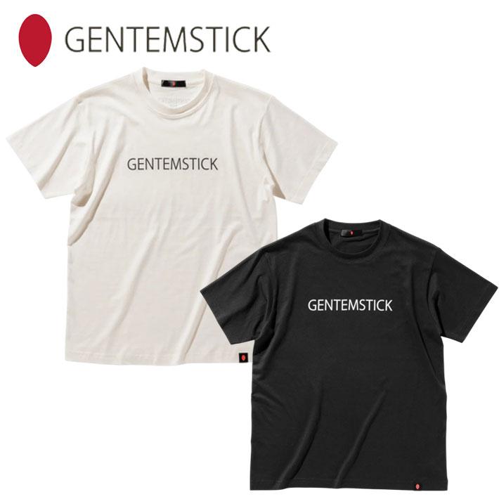 GENTEM STICK ゲンテンスティック 半袖 LOGO ORGANIC COTTON TEE T 