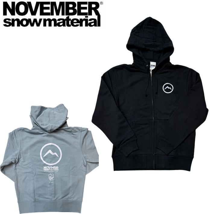 NOVEMBER（ノベンバー） ノーベンバー スノーボード パーカー ZIP