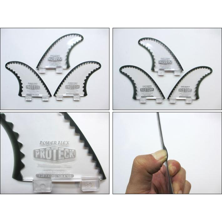 PROTECK FIN プロテック サーフボード フィン POWER FLEX FCS 4.25
