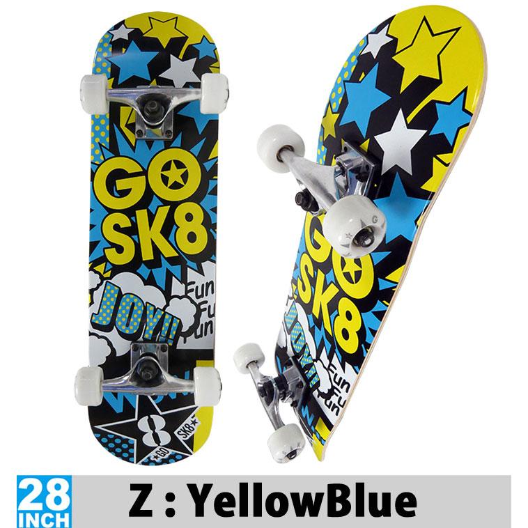 2024 GOSK8 ゴースケート キッズ スケートボード 完成品 28 2024 GOSK8 ゴースケート キッズ スケートボード 完成品 28