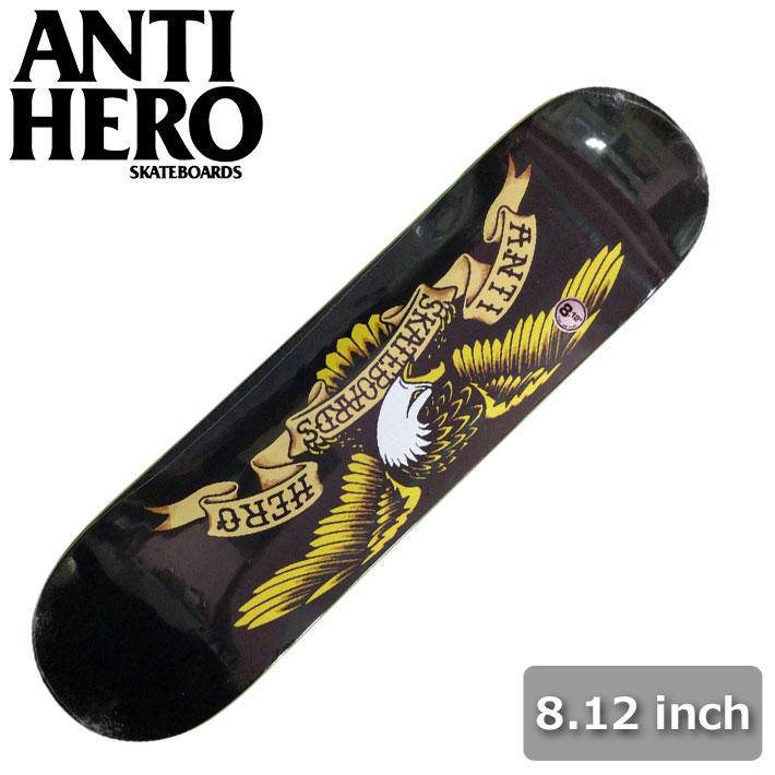 スケート デッキ ANTI HERO アンチヒーロー スケートボード AN-12 8.12