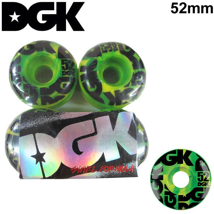 DGK スケートボード　デッキ　ウィール 在庫限り DGK ディージーケー ウィール スケートボード SWIRL FORMULA