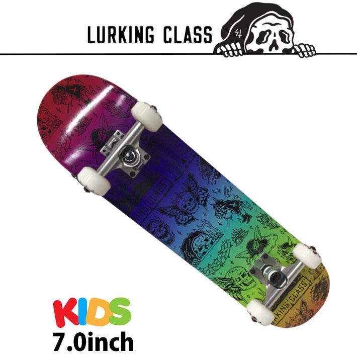 キッズサイズ 組立済み スケートボード LURKING CLASS 7.0inch FLASH