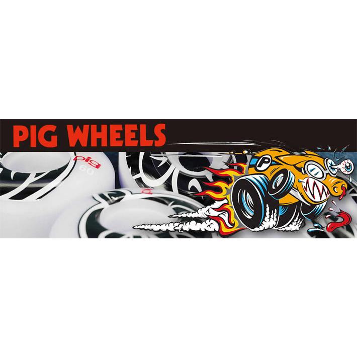 スケートボード ウィール PIG ROMERO GUITAR WHEELS 54mm 101A ピッグ ウィール スケート パーツ SK8｜follows｜07