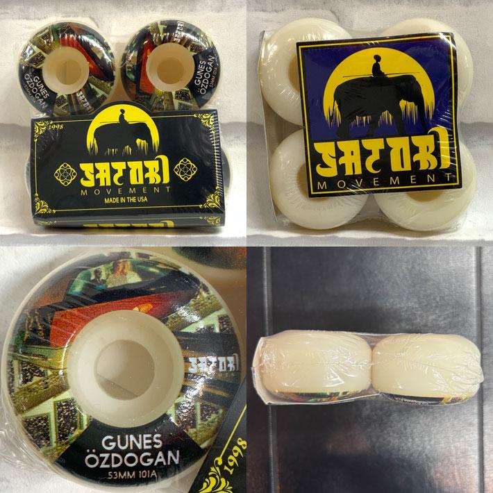 スケートボード ウィール SATORI WHEEL サトリウィール 12 GUNEZ