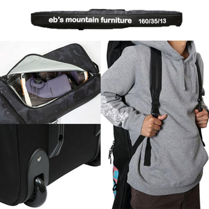 eb's（エビス） 25-26 eb's スノーボードケース ウィール付き