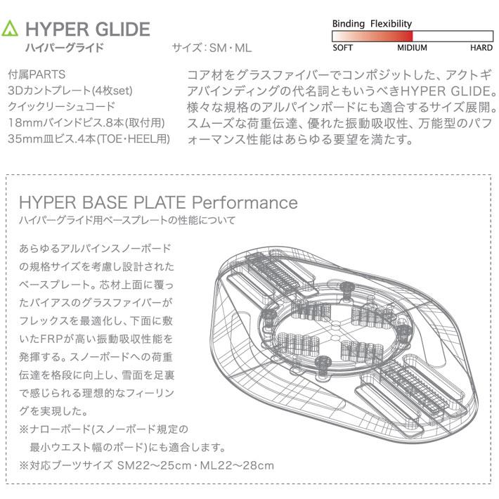ACT（アクト） 24-25 アクトギア ビンディング ACT GEAR HYPER GLIDE