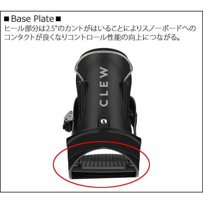 一部予約商品 スノーボード CLEW BINDING クルー ビンディング