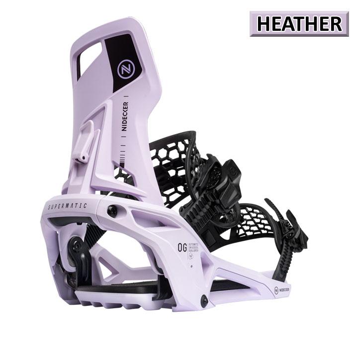 NIDECKERバインディング新品 NIDECKER（ナイデッカー） 25-26 NIDECKER ビンディング OG Supermatic