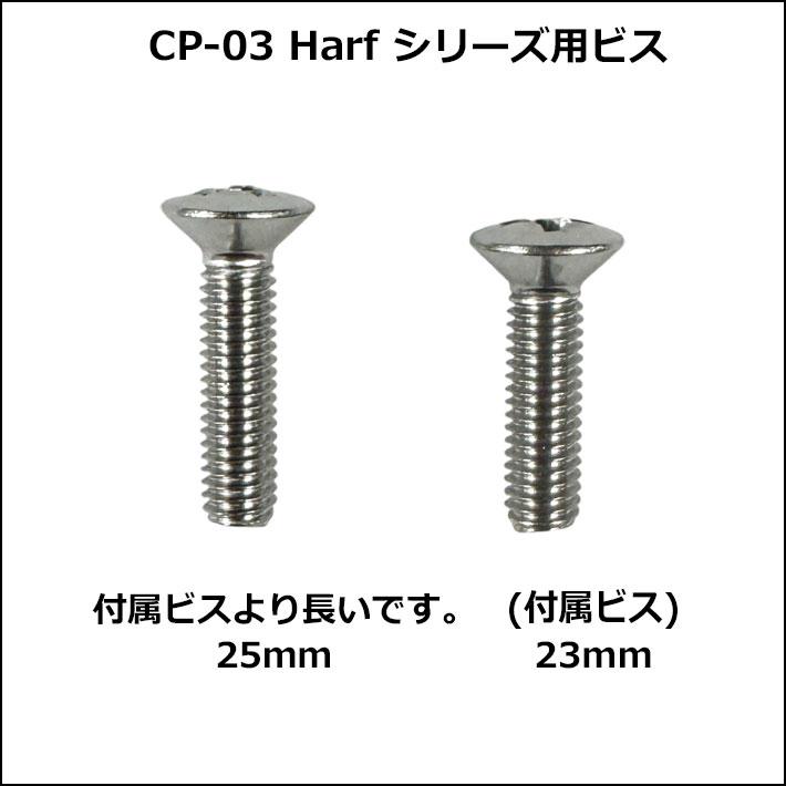 OJKプレート ビス M6 × 25mm CARVING PLATE 03 Harf 用 長め