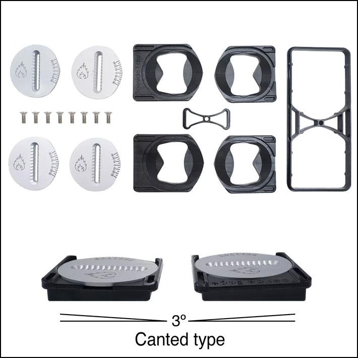 予約 26-27 SPARK R＆D スパーク PUCKS CANTED カント プレート