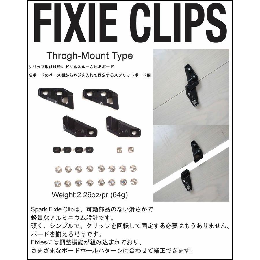 25-26 SPARK R＆D スパーク FIXIE CLIPS Throgh-Mount Type 1